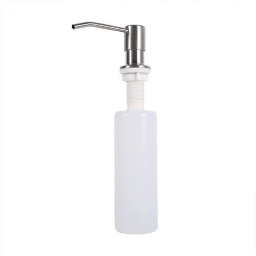 兰诗LSL33284皂液器厨房水槽用洗洁精瓶子按压瓶洗菜盆洗涤剂不锈