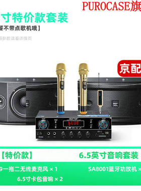 先科（SAST）家庭ktv音响套装卡拉ok一体机全套卡包音箱点歌机舞