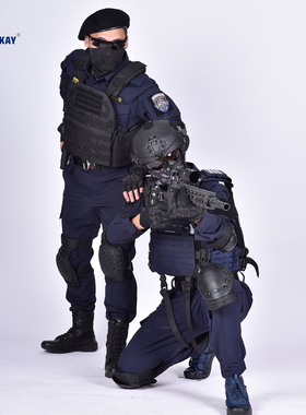 朗森凯硬汉5代秋冬速干教官服套装黑色作训服户外战术新款作战服