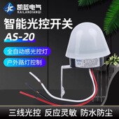 10防水路灯控制器自动路灯智能光控开关防雨防尘感应开关精品