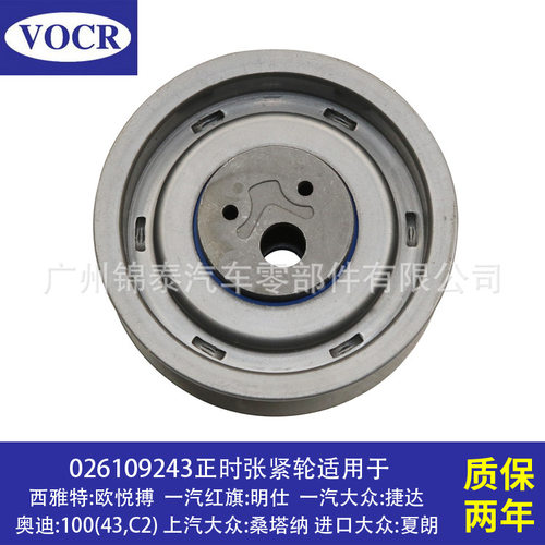 适用于西雅特欧悦搏大众捷达汽车JV AFE发动机正时导带涨紧轮惰轮