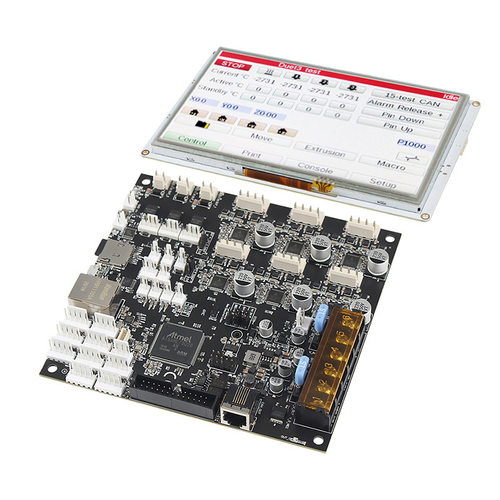 3D打印机配件 克隆版Duet3 6H主板控制板C+7i彩色触摸屏套件 CNC