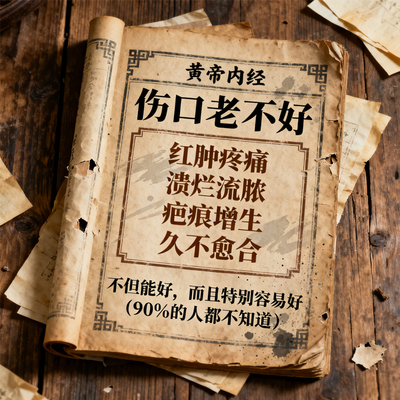 伤口愈合促进长肉快的药贴外伤手术快速结痂膏药术后感染修复