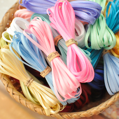 细丝带彩色缎带diy手工辅料