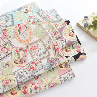 日本进口quiltgate维多利亚风印花布纯棉布料童装娃衣DIY手工面料