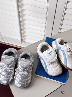 GSRG儿童运动鞋2025春秋季百搭女童德训鞋男童休闲鞋软底宝宝鞋子