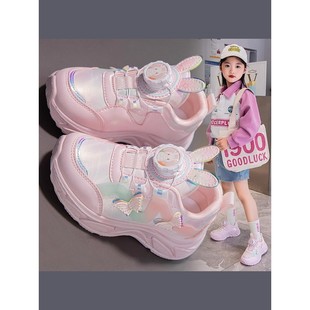 软底休闲老爹鞋 英国NextKiss女童运动鞋 儿童网面时尚 2025夏季 新款