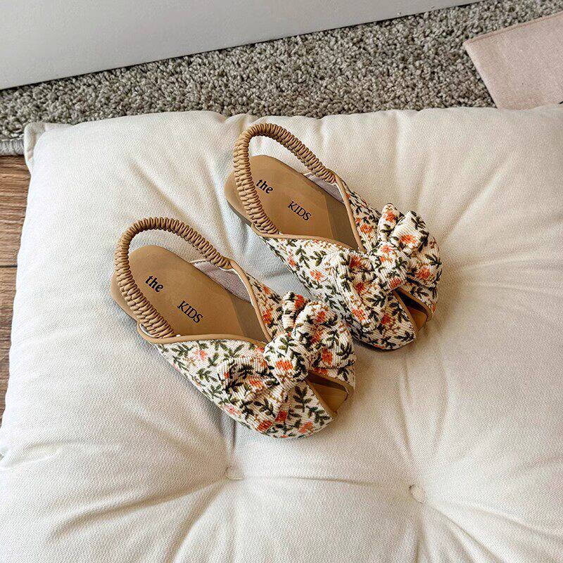 GSRG女童凉鞋夏季儿童拖鞋漂亮时尚洋气公主宝宝高级感凉拖外穿