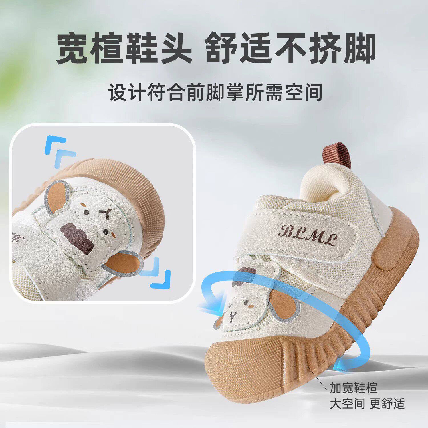德国男宝宝学步鞋春秋季1-3岁婴幼儿女童加绒棉鞋软底防滑布鞋子
