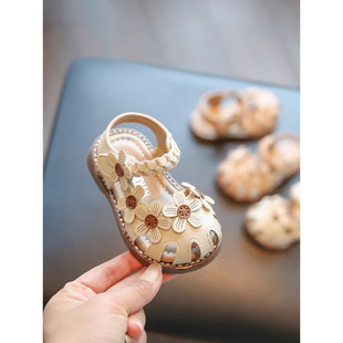 Kiss女宝宝夏季 婴幼儿学步鞋 英国Next 凉鞋 软底公主鞋 小童小皮鞋