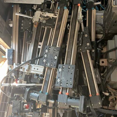 议价滑台模组，图片为实物，40/45型材，长50厘米左右，带电机可