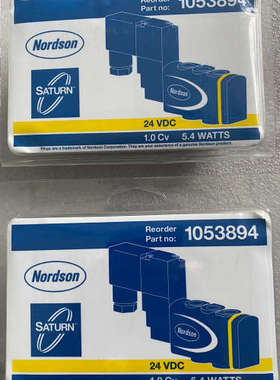 议价nordson 诺信电磁阀1053894全新正品