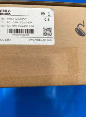 议价尼得科三协伺服驱动器，型号MH62-022006AA1，全新