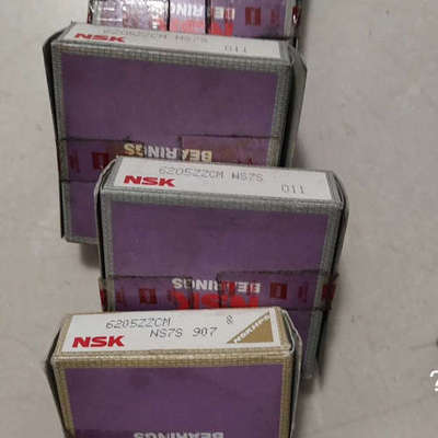 议价全新NSK进口轴承6205ZZCM高速电机设备专用，图片为实