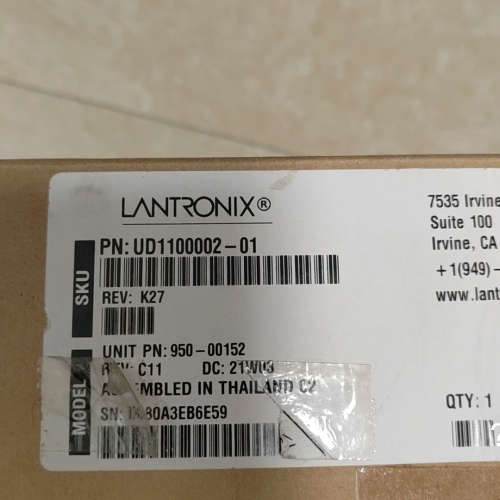 Lantronix创力串口终端服务器UDS1100 原装
