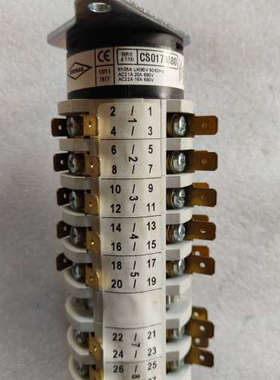 全新BREMAS旋转开关，型号CS0170080，适用于多种