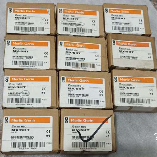 议价全新施耐德分励脱扣线圈MX/SHT  24VDC，NSC63