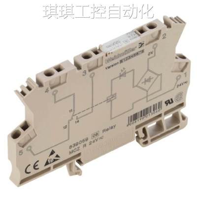 魏德米勒薄片继电器MCZ R 24VDC 8365980000