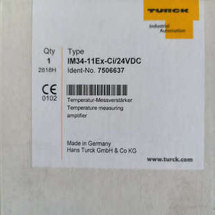 议价图尔克TURCK 11Ex 24VDC全 IM34
