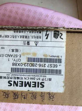 议价西门子216-2BD23-0XB8全新拆封刮码了