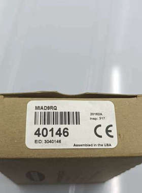 邦纳MIAD9RQ 原装进口1个 议价出议价