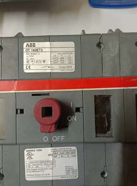 进口ABB隔离开关 OT160ET3 uimp12KV