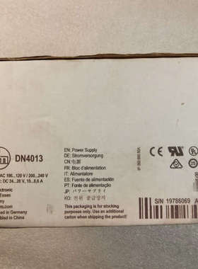 议价包邮原装正品IFM易福门 DN4013开关电源现货全新原装
