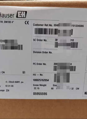 议价E+H电磁5W4C1H-AAELHA0AHD5K1A+