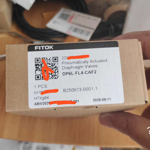 议价商品飞托克高压隔膜阀DP6L-FL4-CAF2