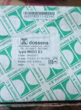 议价意大利 DOSSENA 多森纳 MIDO E3，全新原装正品