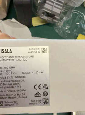议价出全新维萨拉温湿度变送器HMW112D，适用于高精度测量。支