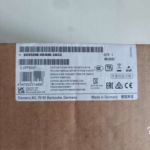 议价西门子6GK5208-0BA00-2AC2全新原标正品,质