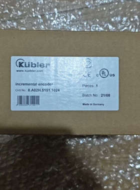 议价商品全新原装kubier库伯勒 8.A02H.5151.1024