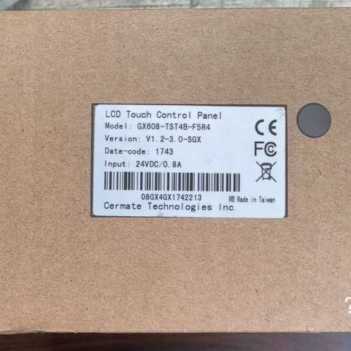 议价台湾屏通人机界面GX608-TST4B-F5R4，全新未使用