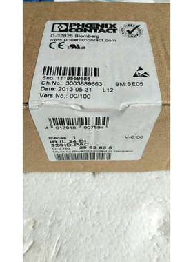 议价全新原装 PHCENIX  IB IL 24 DI 32/HD-PAC 2862835 现货
