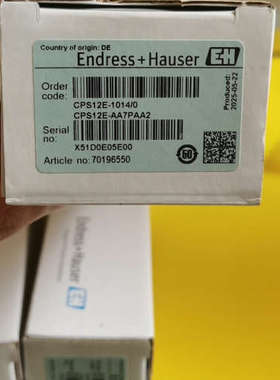 议价全新E+H ORP数字电极CPS12E-1014/0，型号C