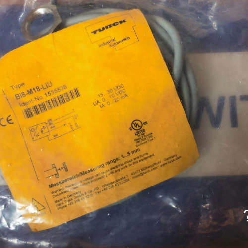 Bi8-M18-LiU全新原装图尔克传感器,TURCK开
