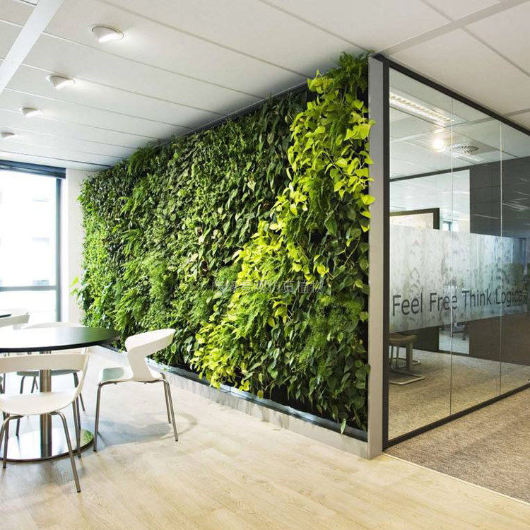 仿真绿植墙仿真植物墙装饰门头室内背景形象花墙面绿色假草假花