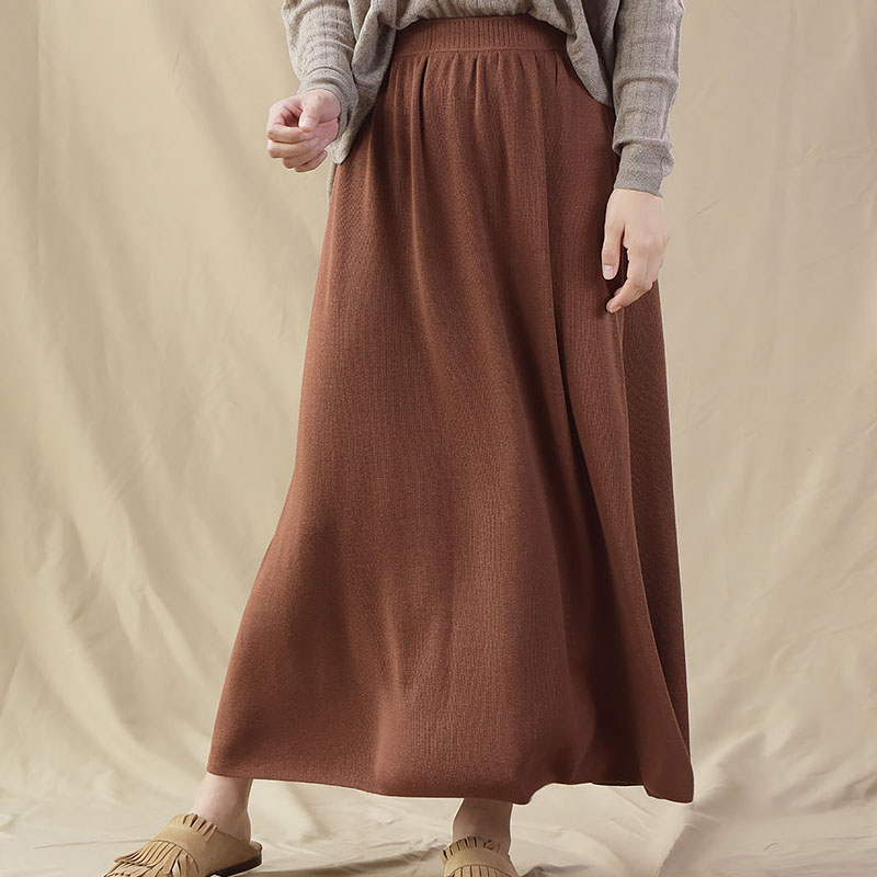 APCSHOP通勤A字高腰半身裙