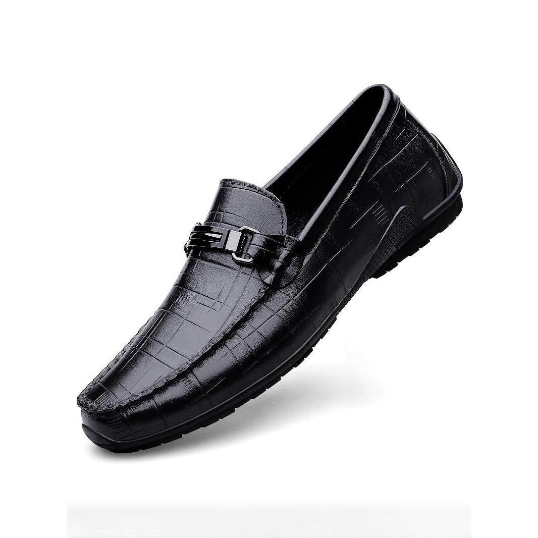 意大利手工缝线时尚休闲豆豆鞋男高级感真皮潮流一脚蹬软底乐福鞋,流行男鞋,乐福鞋（豆豆鞋）,淘宝优惠券,粉丝福利购,淘宝优惠卷