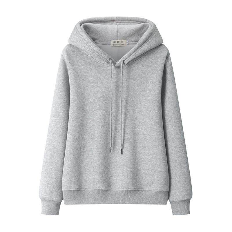 潮牌正肩连帽卫衣女2024秋冬新款薄款女宽松休闲长袖加绒上衣外套