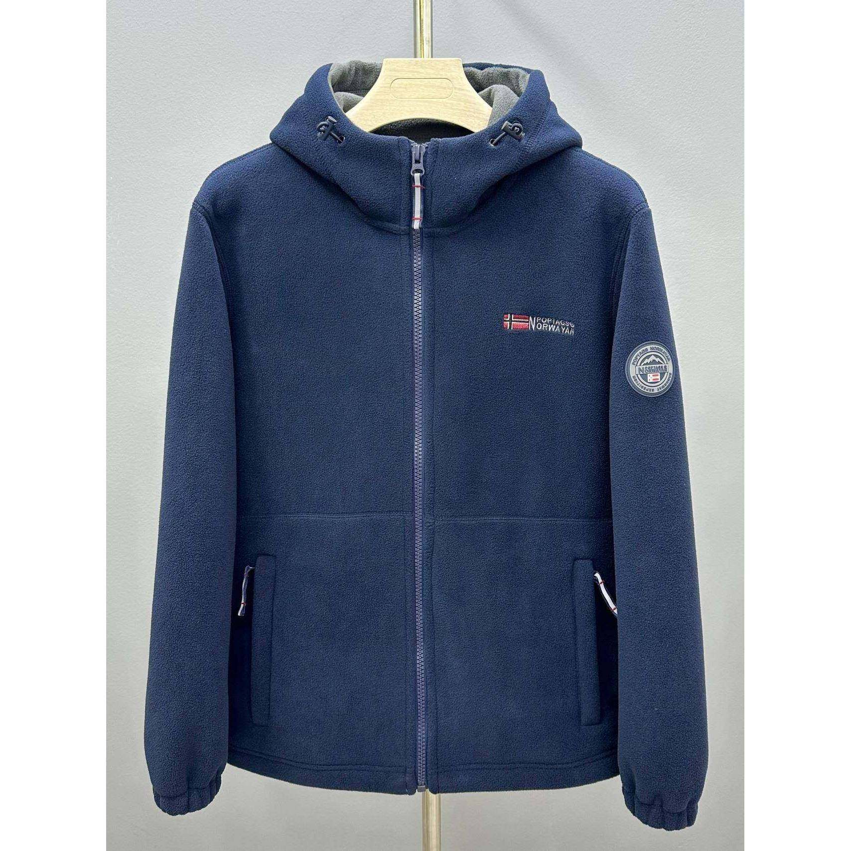 MAROLIO~锁温御寒！高端摇粒绒连帽外套男冬季加绒加厚保暖抓绒衣,男装,大码上装,淘宝优惠券,粉丝福利购,淘宝优惠卷