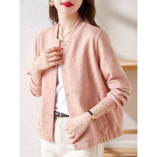 开衫卫衣外套女2025年春秋新款时尚妈妈洋气薄款棒球服女士上衣