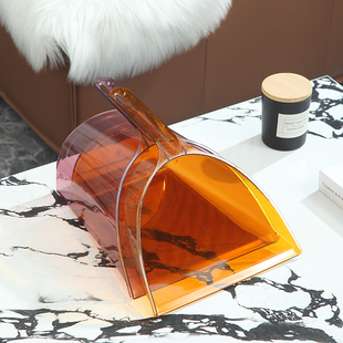 长柄桌面搓斗手拿畚斗扫地手持式垃圾铲小戳子加厚长柄透明小扒斗