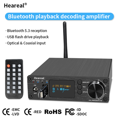 Bluetooth Receiver Decoding Amplifier USB Player