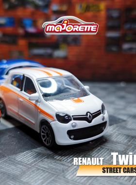 Majorette美捷轮街车小型车微型雷诺TWINGO进口车模玩具以上