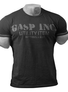 肌肉夏季速干T恤男短袖纯棉跑步器械运动健身训练服上衣