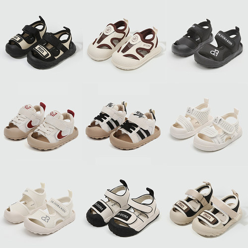 DR.DORA朵拉博士夏季凉鞋清仓款捡漏系列包头防踢软底学步