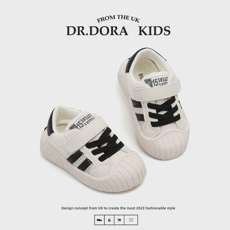 DR.DORA朵拉博士春夏透网贝壳头