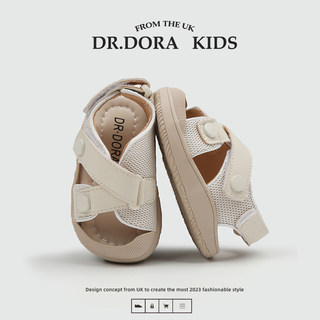 DR.DORA朵拉博士二阶段夏季软底小众包头凉鞋小童女宝宝鞋子学步